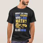算術ユーモア痛覚の数学 Tシャツ (正面)