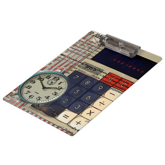 算術財務顧問会計計算器 クリップボード (アングル)