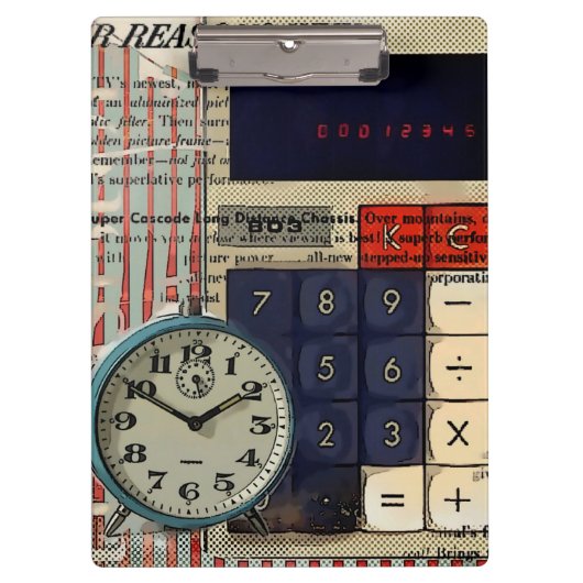 算術財務顧問会計計算器 クリップボード (正面)