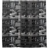 管および弁 シャワーカーテン (正面)