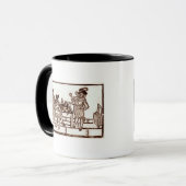 管およびTankardが付いている内々関与した部屋 マグカップ (正面左)