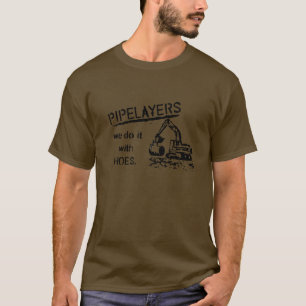 管に坐るPipelayer w/girl Tシャツ