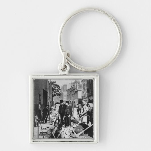 管の修理 キーホルダー (正面)