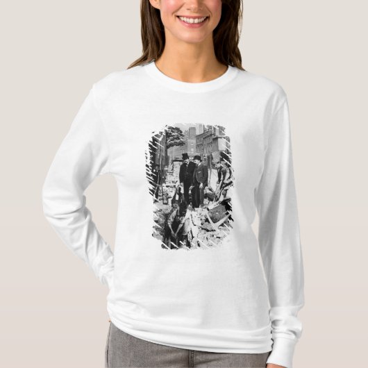 管の修理 Tシャツ (正面)