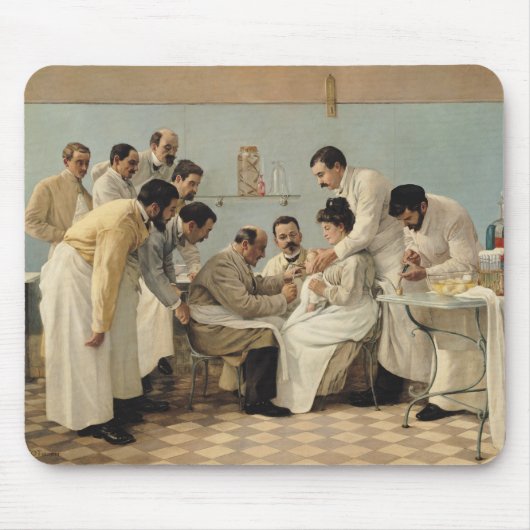 管の挿入 マウスパッド (正面)