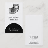 管の肘 名刺 (正面/裏面)