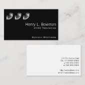 管の肘 名刺 (正面/裏面)