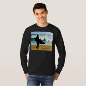 管の衝突によるサーファー Tシャツ (正面フル)