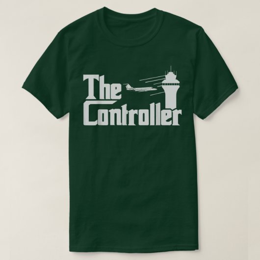 管制空交通管制機ATC用空気 Tシャツ (デザイン正面)