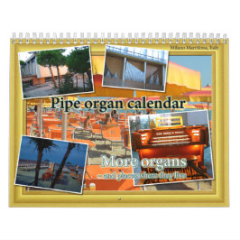 管器官のカレンダーおよびより多くの場所彼らは住んでいます カレンダー