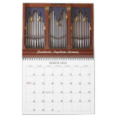 管器官のカレンダーは#2を閉めます カレンダー (3月 2026)