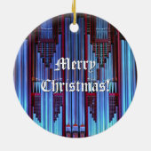 管器官のクリスマスのオーナメント セラミックオーナメント (裏面)