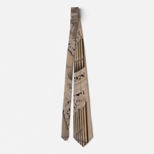 管器官のタイ ネクタイ (裏面)