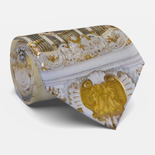 管器官のタイ、Wieskircheのババリア、ドイツ ネクタイ (ロール)