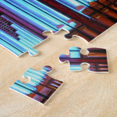 管器官の青のパズル ジグソーパズル (側面)