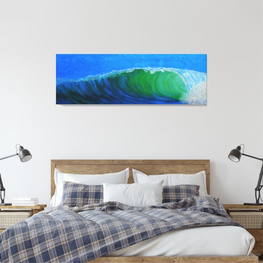 管波 キャンバスプリント (インサイチュ (寝室))