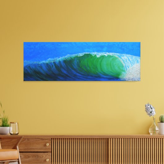 管波 キャンバスプリント (インサイチュ (リビング))