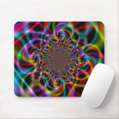 管状灯2マウスパッド マウスパッド (マウス)