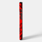 管状黒赤色配管 Case-Mate iPhoneケース (裏面 / 左)