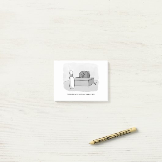 管理おもしろいとリーダーシップ漫画ユーモア ポストイット (デスク上)