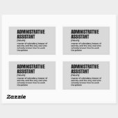 管理おもしろい補助定義(2) 長方形シール (シート)