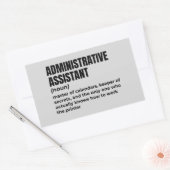 管理おもしろい補助定義(2) 長方形シール (封筒)