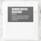 管理おもしろい補助定義(2) 長方形シール (バッグ)