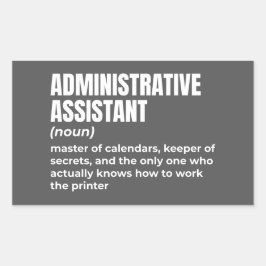 管理おもしろい補助定義(2) 長方形シール