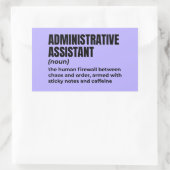 管理おもしろい補助定義(3) 長方形シール (バッグ)