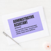 管理おもしろい補助定義(3) 長方形シール (封筒)