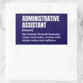 管理おもしろい補助定義(3) 長方形シール (バッグ)