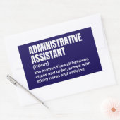 管理おもしろい補助定義(3) 長方形シール (封筒)