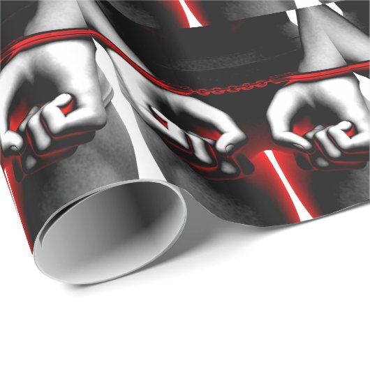 管理として刑務所の刑務所の教化施設 ラッピングペーパー (ロールコーナー)