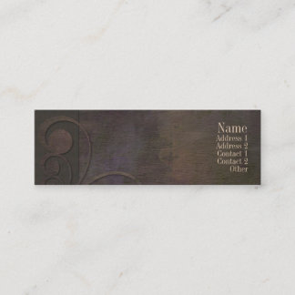 管理のカーブの暗い接触カード コーリングカード