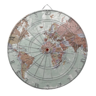 管理の世界地図 ダーツボード