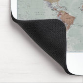 管理の世界地図 マウスパッド (コーナー)