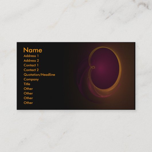 管理の名刺 名刺 (正面)