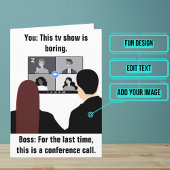 管理アシスタントのおもしろい誕生日 カード