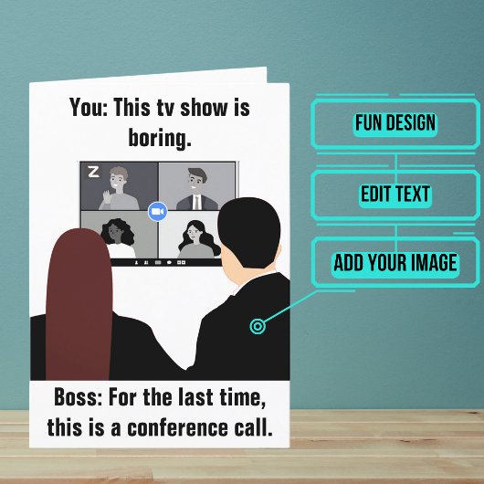 管理アシスタントのおもしろい誕生日 カード