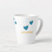 管理アシスタント鑑賞用ラテMug カフェラテマグ (右アングル)