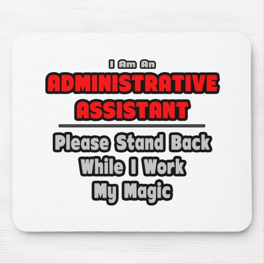 管理アシスタント…自分の魔法 マウスパッド (正面)