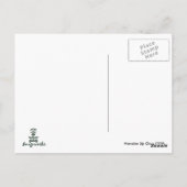 管理アップ0258 "Hello"ポストカード ポストカード (裏面)