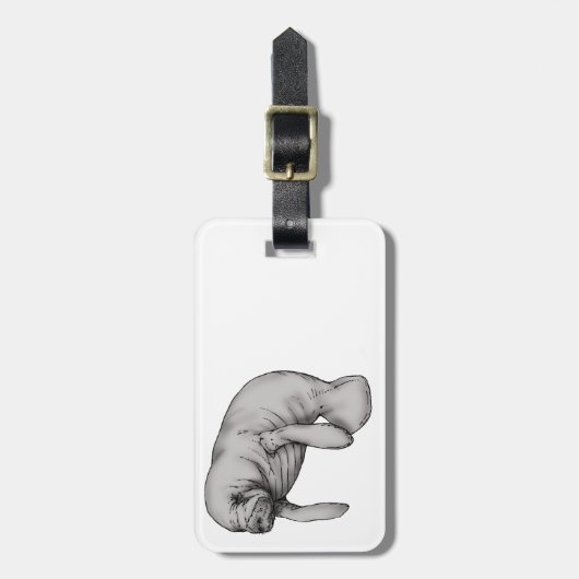 管理アート ラゲッジタグ (正面縦)