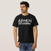 管理チーム Tシャツ (正面フル)