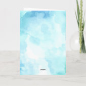 管理パーソナライズされたプロフェッショナル日 カード (裏面)