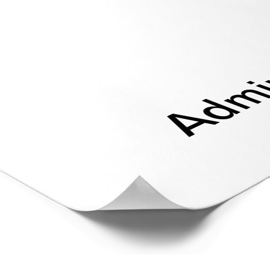 管理プロフェッショナルのヒーローのパーソナライおもしろいズ ポスター (角)