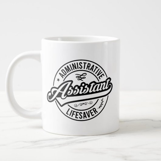 管理プロフェッショナルの日の生存期間 ジャンボコーヒーマグカップ (左)