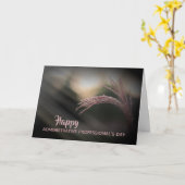 管理プロフェッショナルの日カード カード (黄色い花)