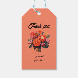 管理プロフェッショナルの日サンキューカード ギフトタグ