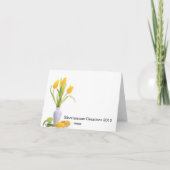 管理プロフェッショナルの日札 サンキューカード (裏面)